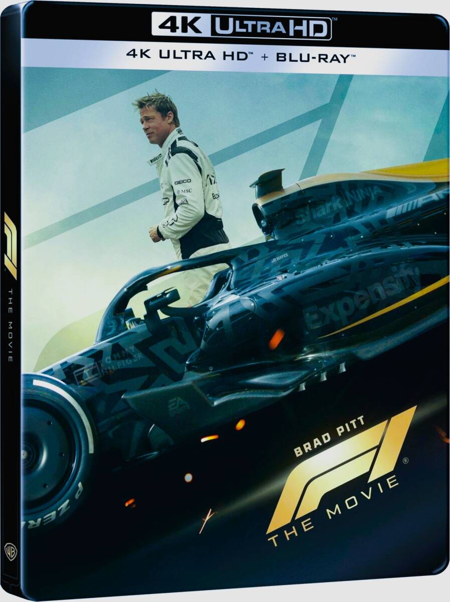 新品・高画質4K☆F1/エフワン☆Amazon限定スチールブック仕様2枚組版4K