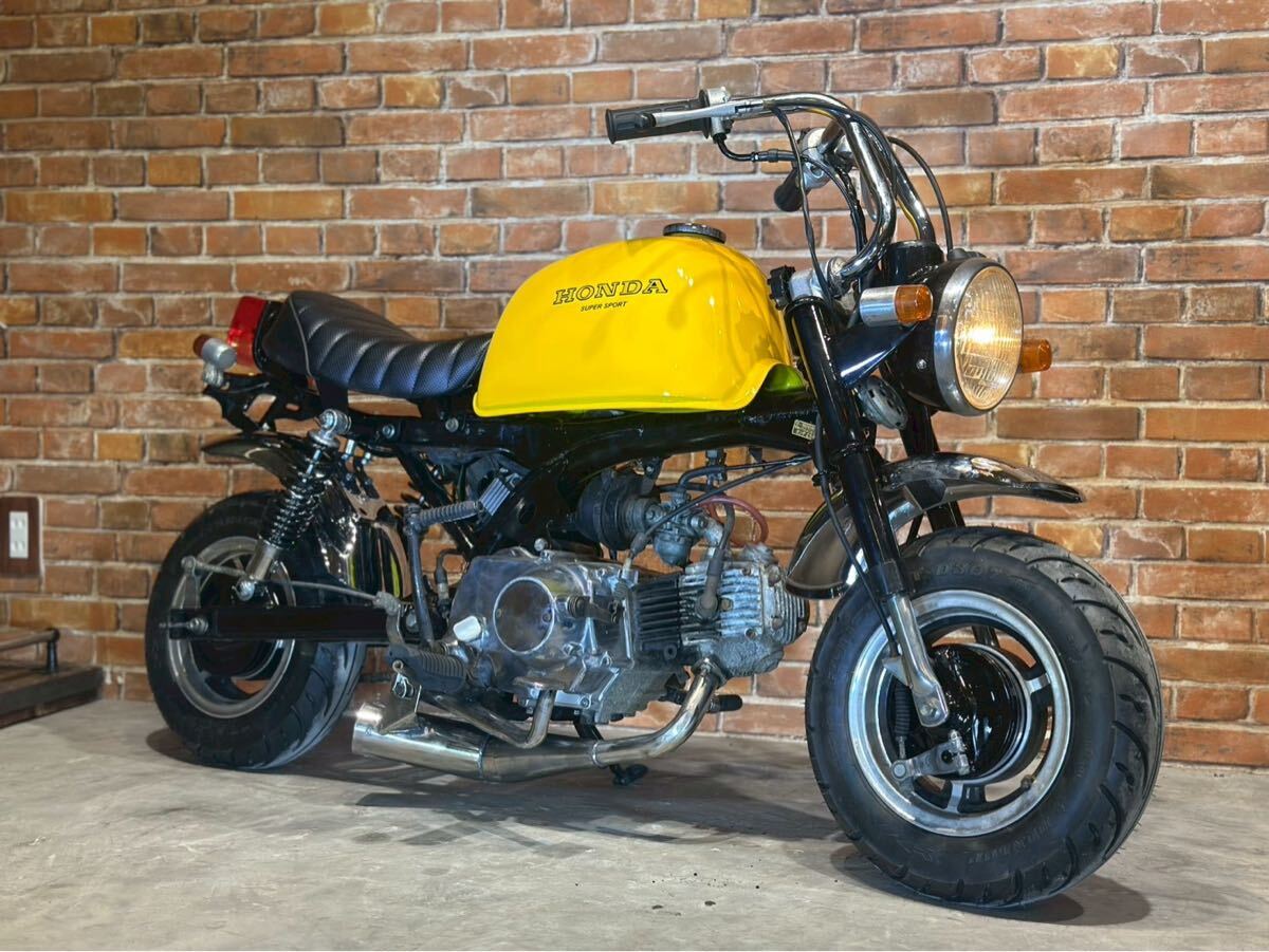 ゴリラ カスタム ローダウン 8インチ 太足 49cc 12V モンキー ダックス