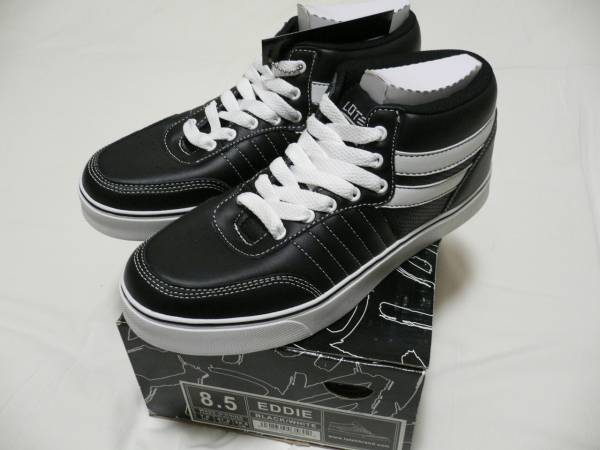 ローテック Loteｋ Bmxシューズエディーeddie 黒 白 26 5cm 26 5cm 売買されたオークション情報 Yahooの商品情報をアーカイブ公開 オークファン Aucfan Com