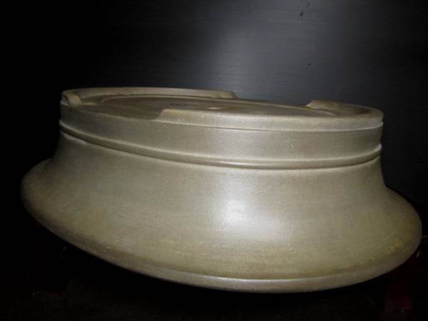 特注特大鉢！　和鉢　（誠山造） 外縁　下紐楕円鉢_3