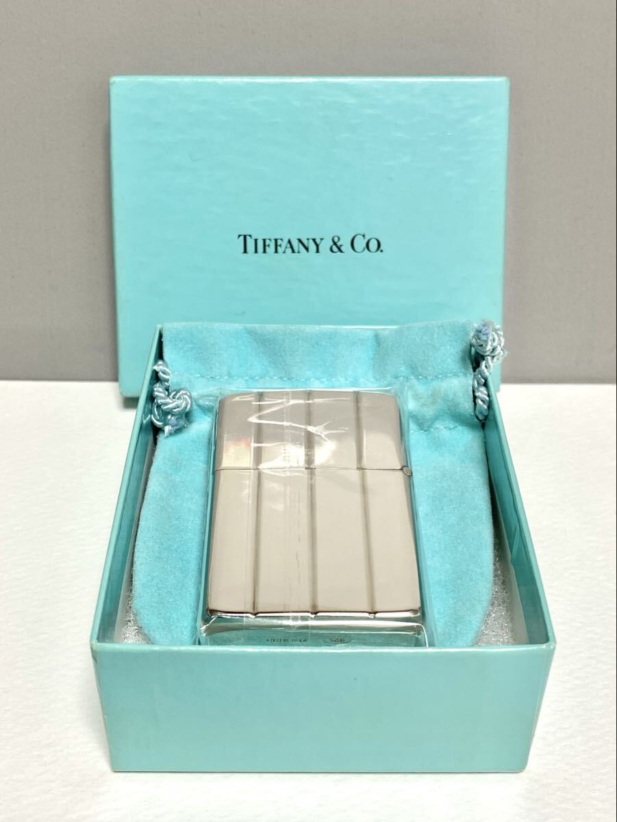 即購入ok ヴィンテージ 50's ティファニー スターリング ライター 本物 超貴重！新品未開封 純銀製ティファニー ZIPPO！スターリングシルバー