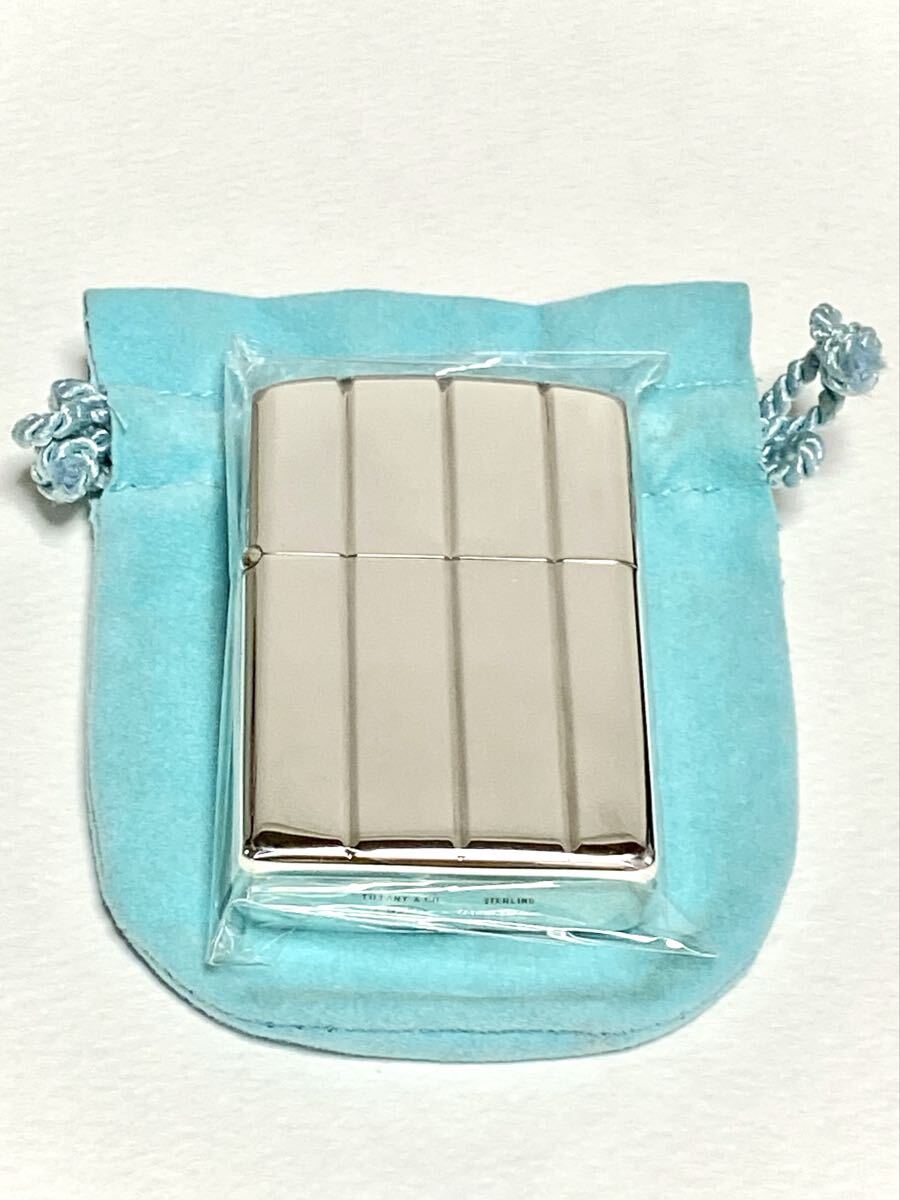 超貴重！新品未開封 純銀製ティファニー ZIPPO！スターリングシルバー
