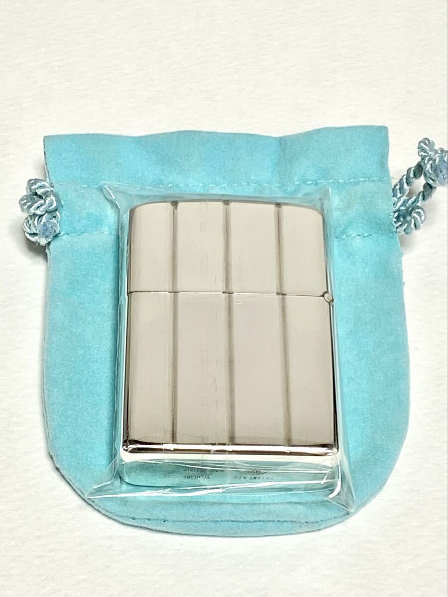 超貴重！新品未開封 純銀製ティファニー ZIPPO！スターリングシルバー
