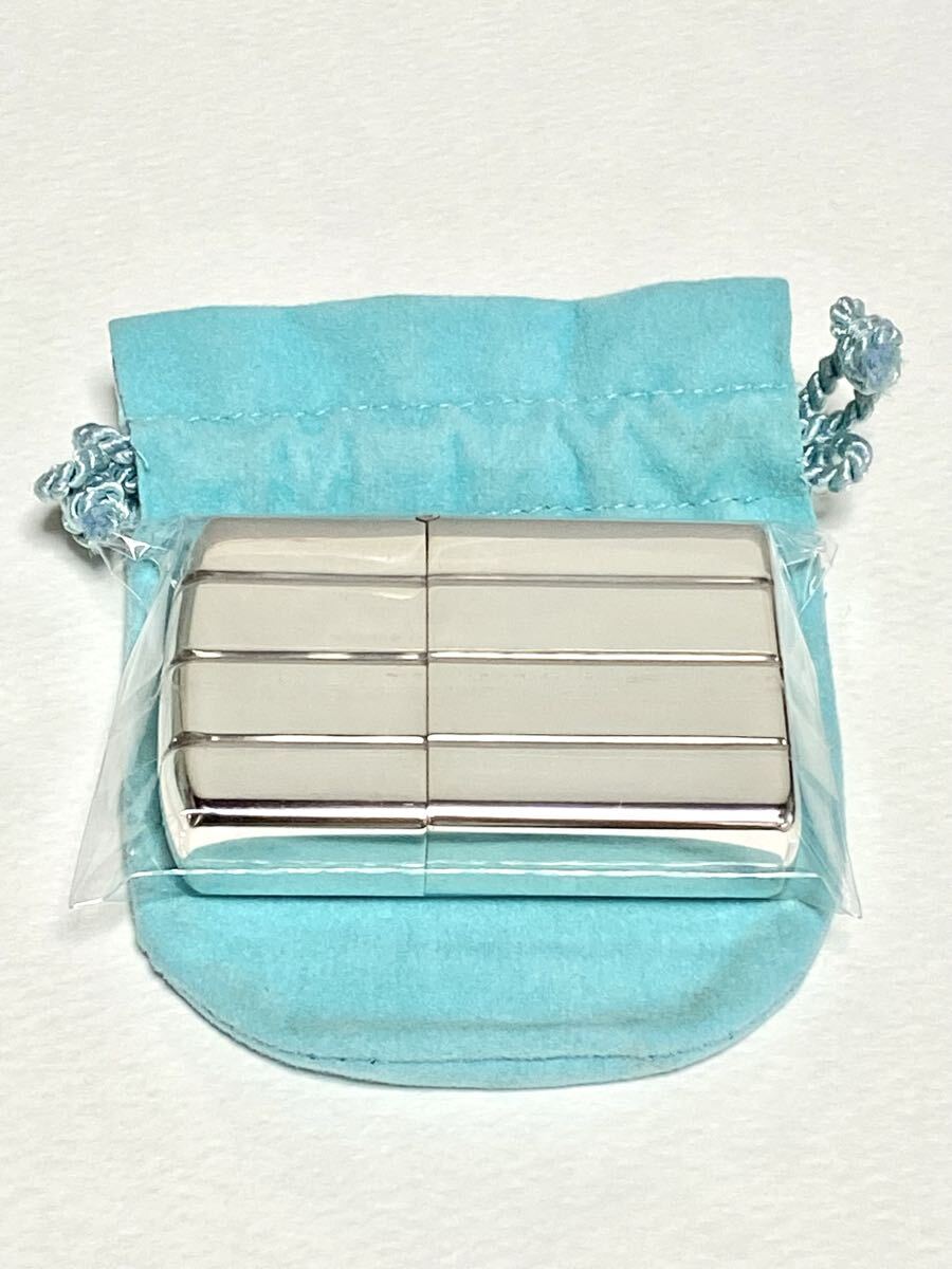 超貴重！新品未開封 純銀製ティファニー ZIPPO！スターリングシルバー