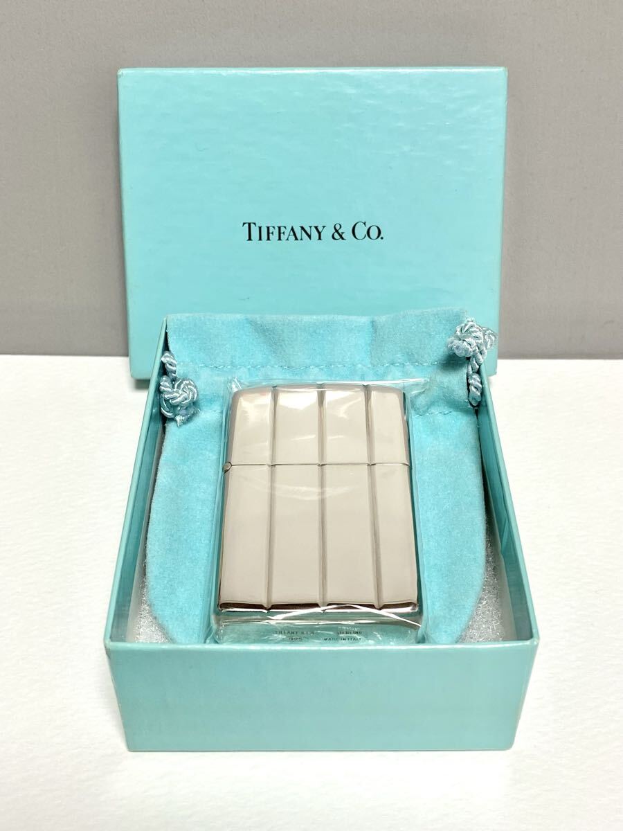 超貴重！新品未開封 純銀製ティファニー ZIPPO！スターリングシルバー