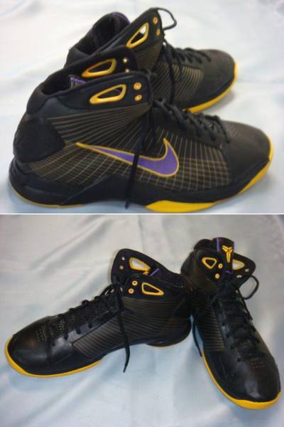 Nike バッシュ 黒 黄色 紫 32cm 29 5cm以上 売買されたオークション情報 Yahooの商品情報をアーカイブ公開 オークファン Aucfan Com