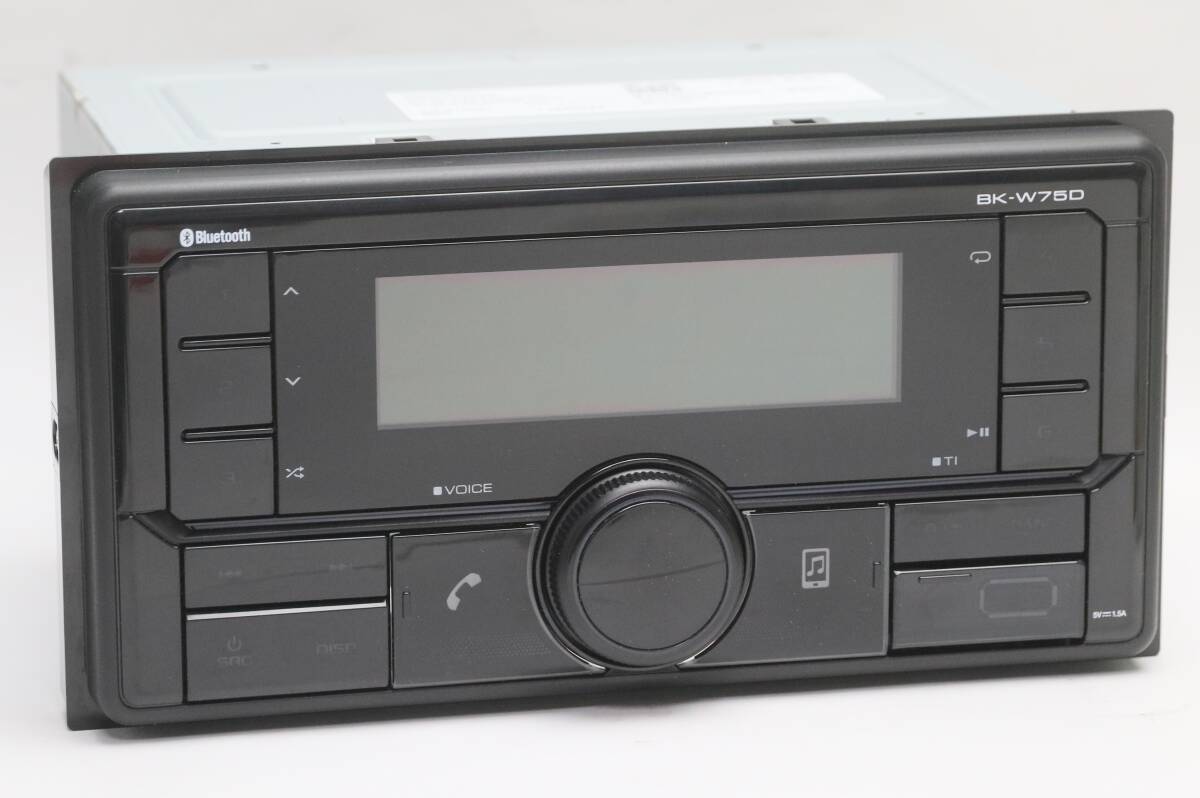 スバル純正OP KENWOOD ワイドサイズ Bluetooth/USBチューナー BK-W75D