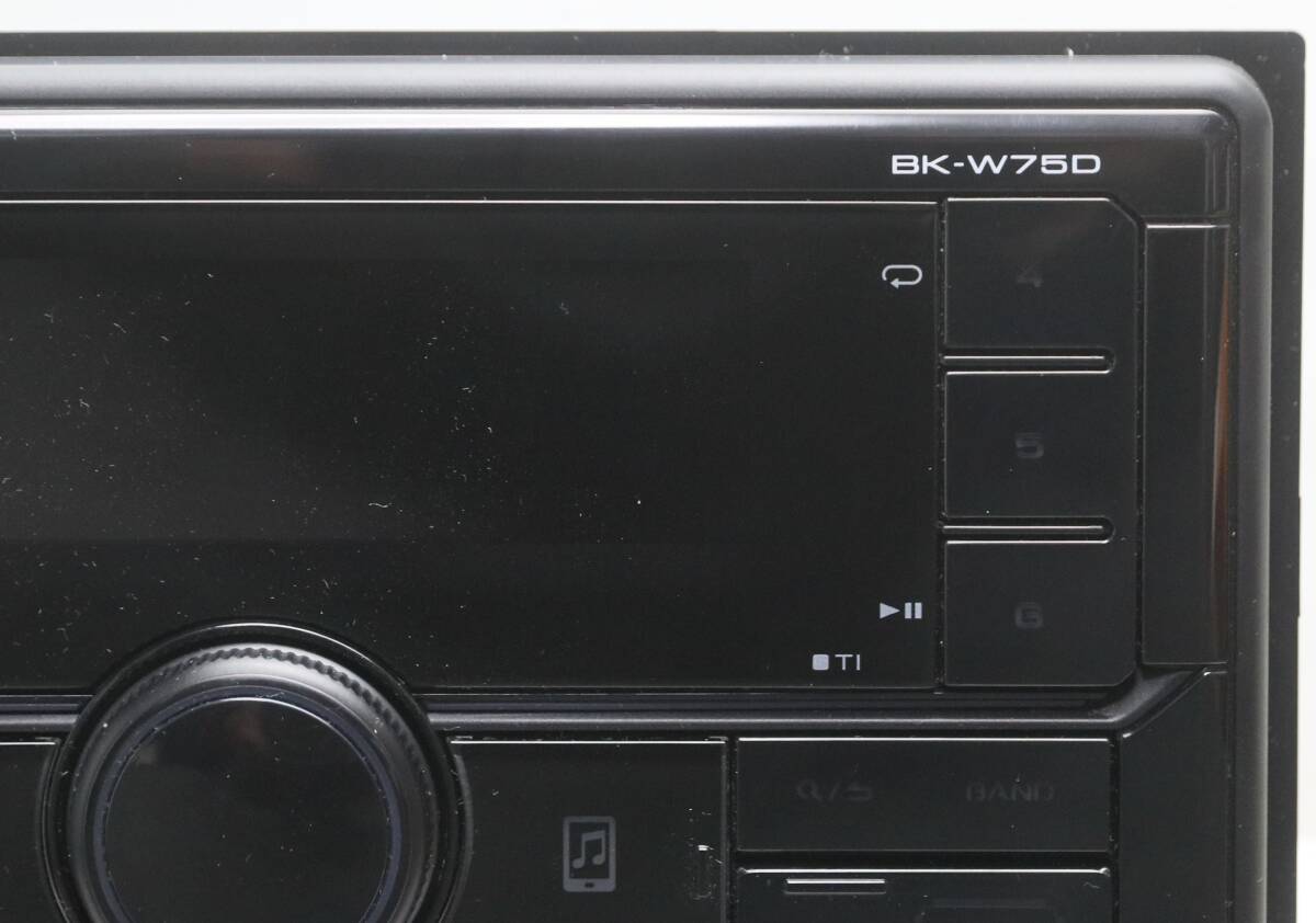 スバル純正OP KENWOOD ワイドサイズ Bluetooth/USBチューナー BK-W75D