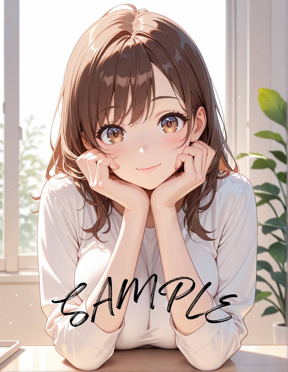 r105-35【一点物】最高画質 A4 ポスター オリジナル イラスト アート