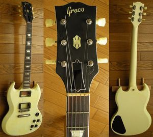 1986年製【グレコ SS63-55】ミンコレSG PU無ジャンク(グレコ)｜売買