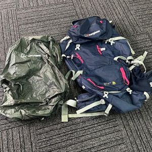 美品【ザックカバー付】◆1円～◆バーグハウス WILDERNESS 60+15 リュック ザック デイバ