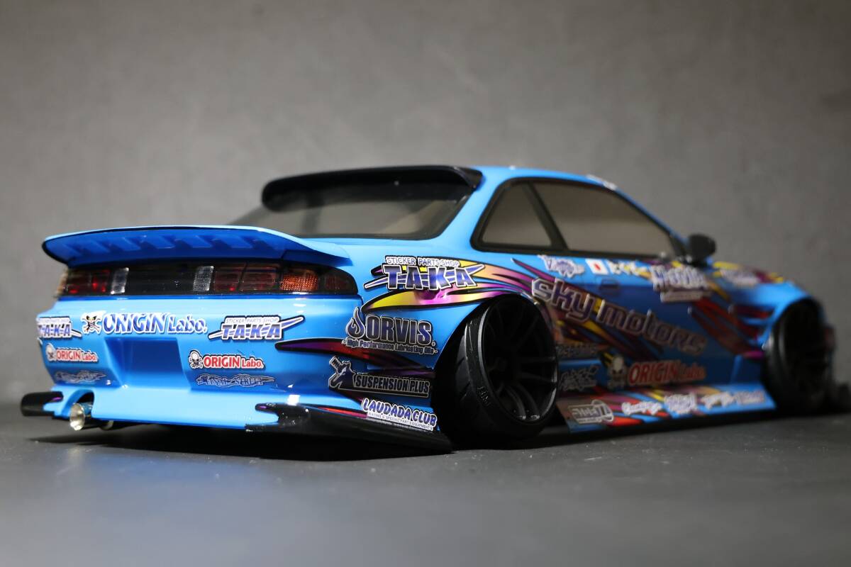 新製品 1/10 アディクション ニッサン S14 シルビア 横田 卓三 D1