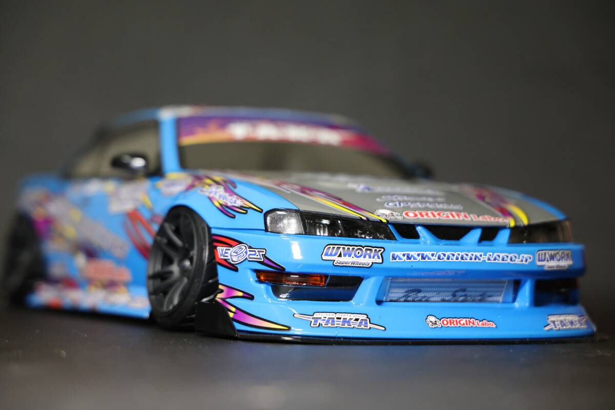 新製品 1/10 アディクション ニッサン S14 シルビア 横田 卓三 D1