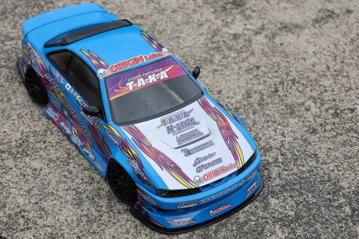 アディクション　S14 シルビア　横田卓三号　ボディ　未使用 NISSAN シルビア(S14) 横田卓三号 ボディ [AD-HB22YOKOTA] - スーパー