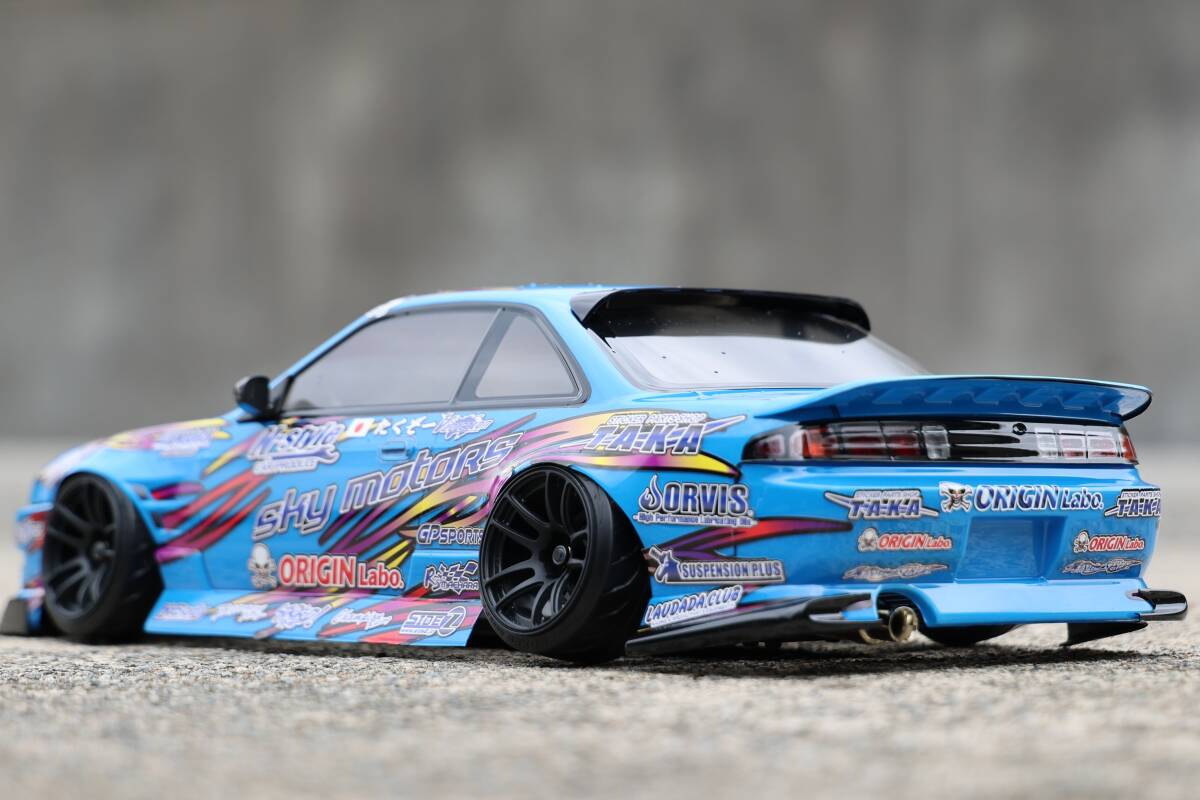 新製品 1/10 アディクション ニッサン S14 シルビア 横田 卓三 D1