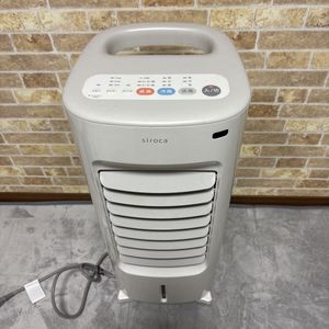【1円スタート・現状品】siroca SH-C252 加湿付き温冷風扇 通電・動作OK ※キャスター/リ