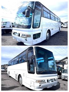 H.8 三菱　エアロエース　乗車定員47名　フィンガーシフトMT　倉庫保管　36万km　内装ク
