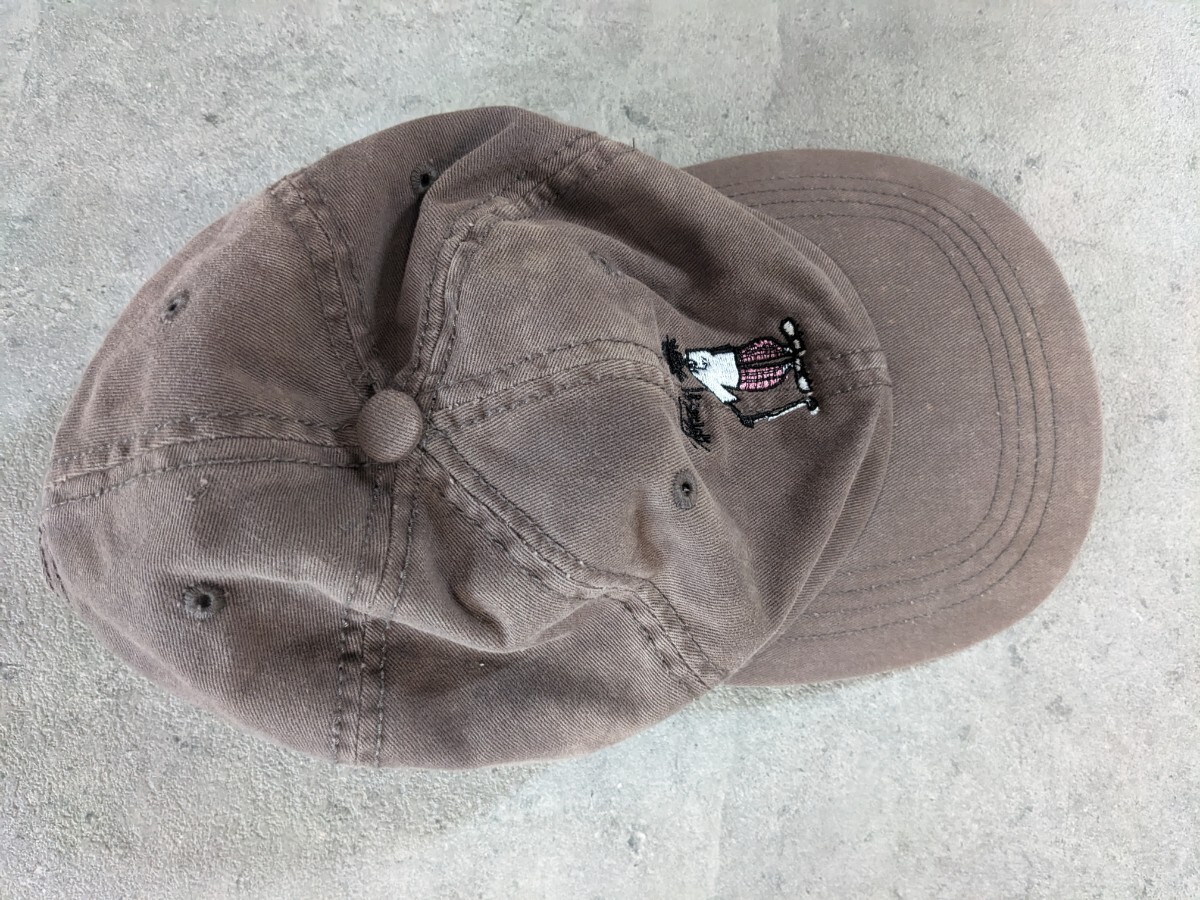 超希少!! 90s OLD STUSSY シャドーマン キャップ ブラウン ゴルフ