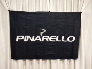 ピナレロ　PINARELLO　ロードバイク　フラッグ　 タペストリー 特大フラッグ　黒