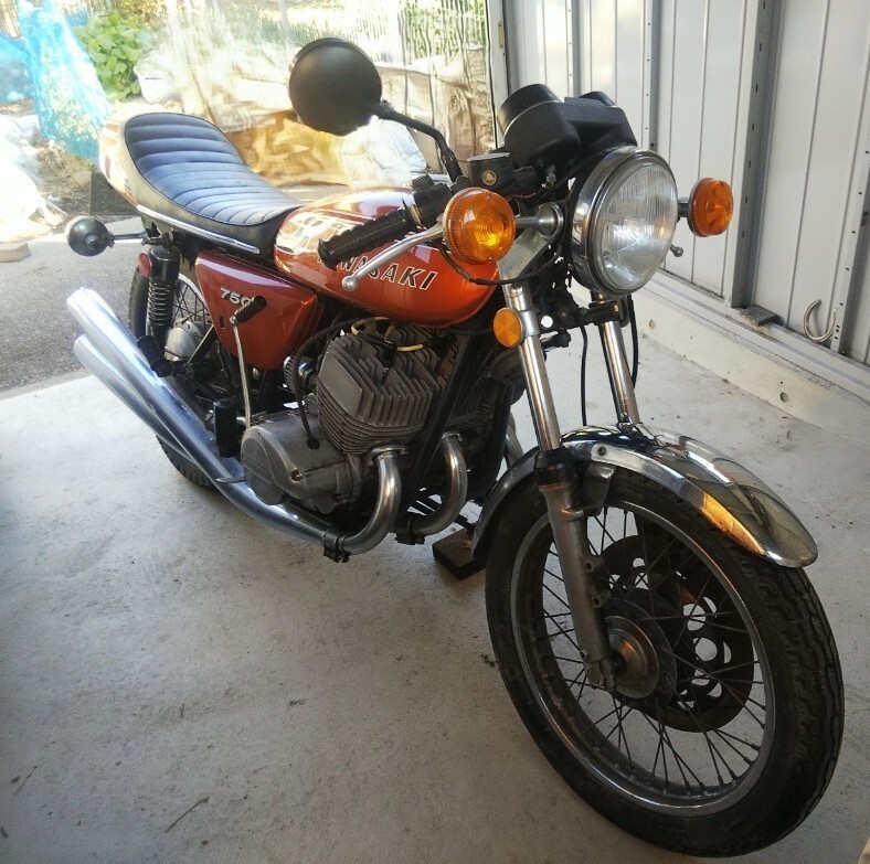 ☆希少！！☆1975年式 KAWASAKI 750SS H2C マッハⅣ KH Z1 Z2 VM33