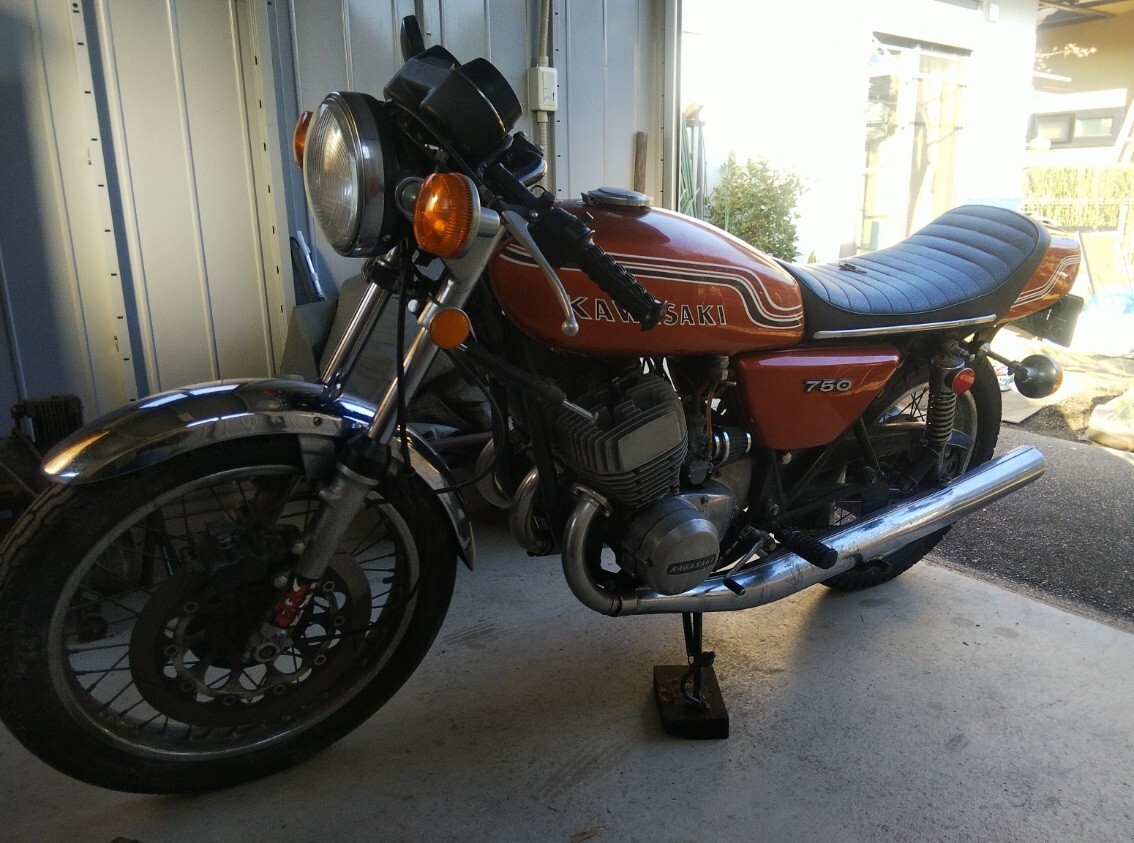 ☆希少！！☆1975年式 KAWASAKI 750SS H2C マッハⅣ KH Z1 Z2 VM33