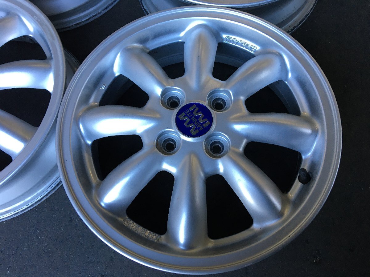 ミニライト MINILITE ホイール 15×4.5J +45 PCD100 4穴 ハブ径54 4本 