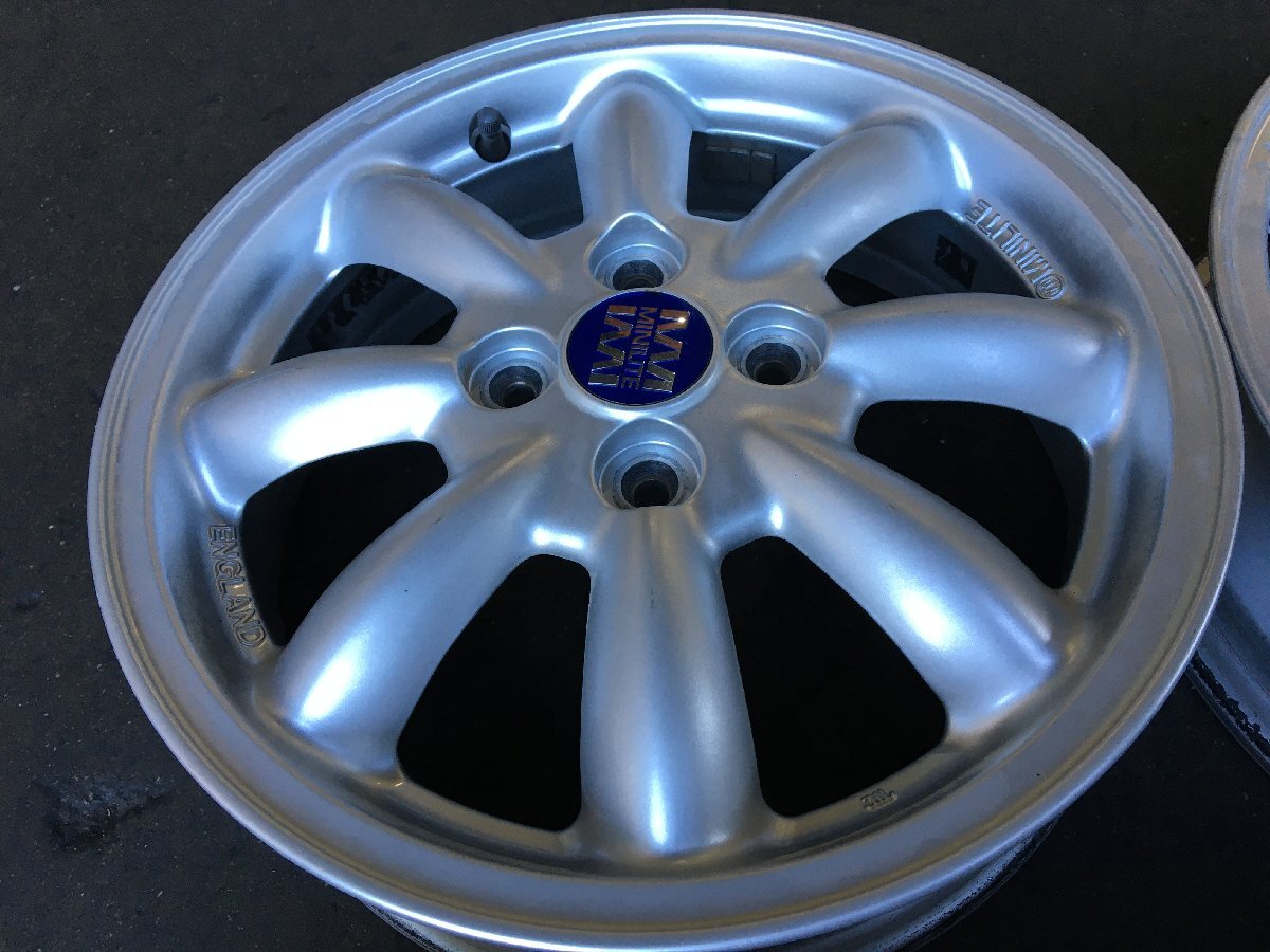 ミニライト MINILITE ホイール 15×4.5J +45 PCD100 4穴 ハブ径54 4本 
