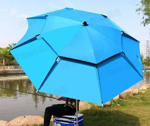 大人気 未使用 釣り用傘 ２ｍ フィッシングパラソル ヘラブナ 池 筏 釣り堀 釣り日除けブ