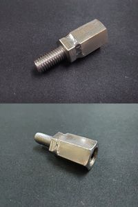 遠征用 アンカー変換ボルト雄ネジ M10 雌ネジ W1/2　＃イシダイ グレ チヌ 遠投カゴ釣り