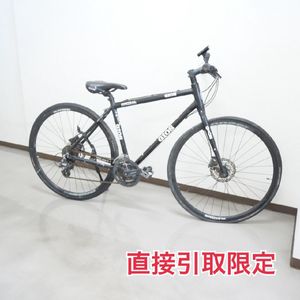 1円スタート 直接引取限定 GIOS ジオス MISTRAL ミストラル クロスバイク 自転車 ブラッ
