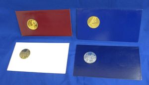 青函トンネル開通記念 白銅(セット)の中古価格は1,437円｜記念硬貨の