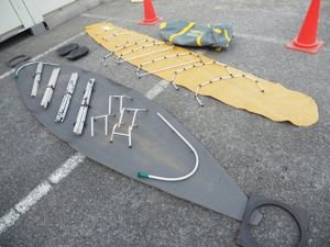 D944【ジャンク品】ALLY アリー 611 フォールディングカヌー 4.5m オールラウンド 15フィ