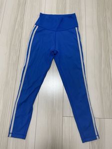 adidas タイツ レギンス スパッツ ストレッチ アディダス ブルー 青