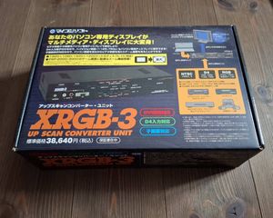 マイコンソフト　アップスキャンコンバーターユニット　XRGB-3 (完品)