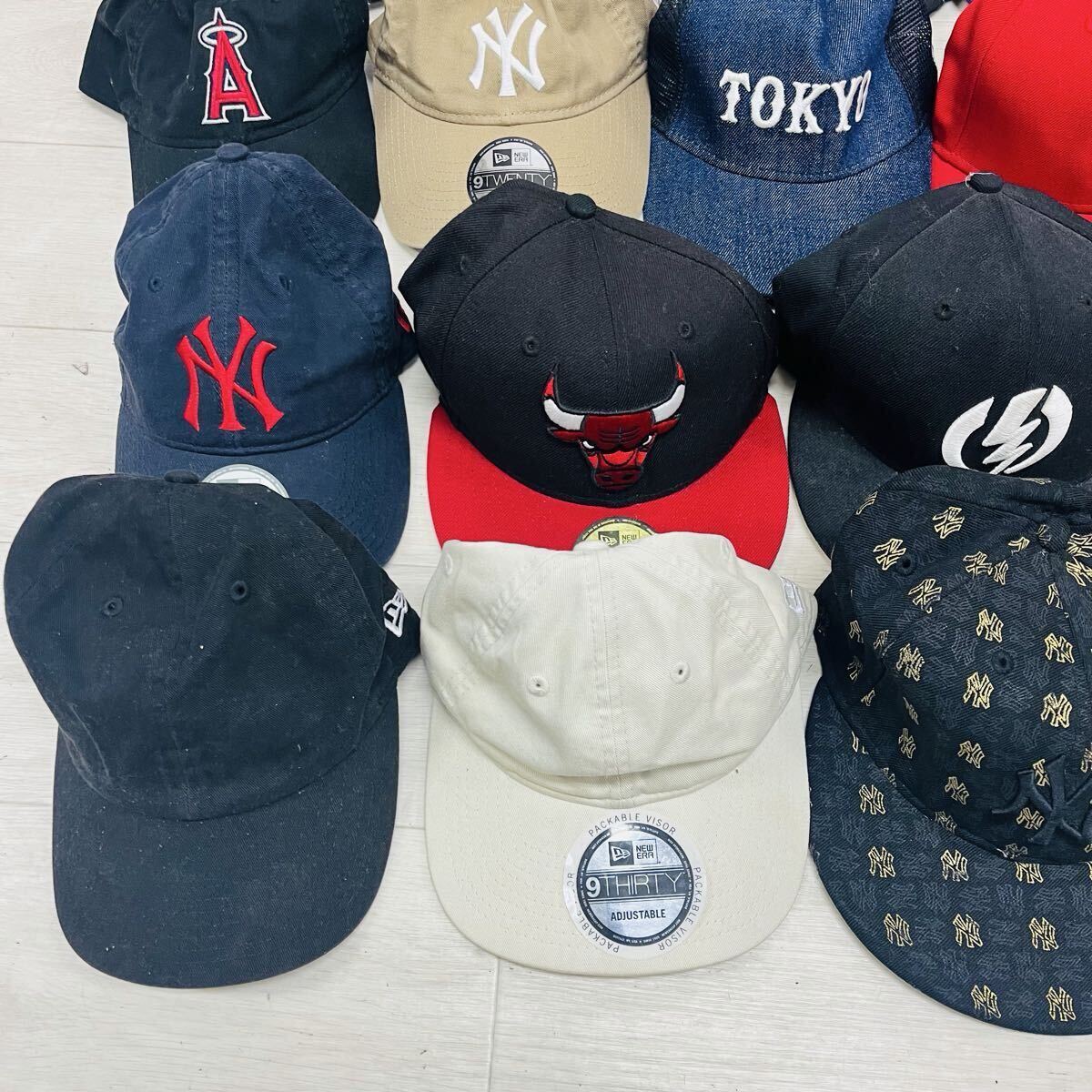 ☆大量・1円〜☆ NEW ERA ニューエラ キャップ 帽子 まとめて 30個