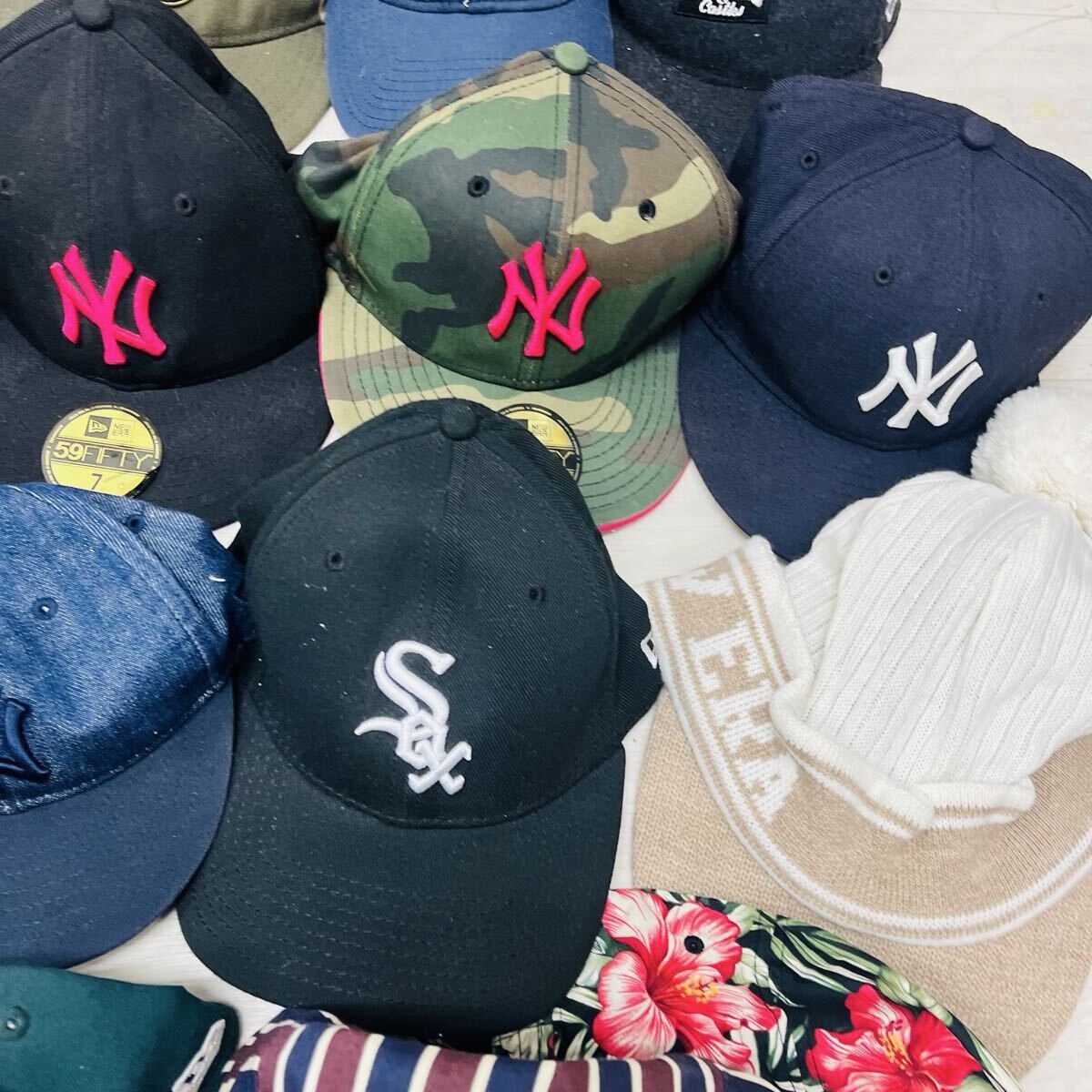 ☆大量・1円〜☆ NEW ERA ニューエラ キャップ 帽子 まとめて 30個