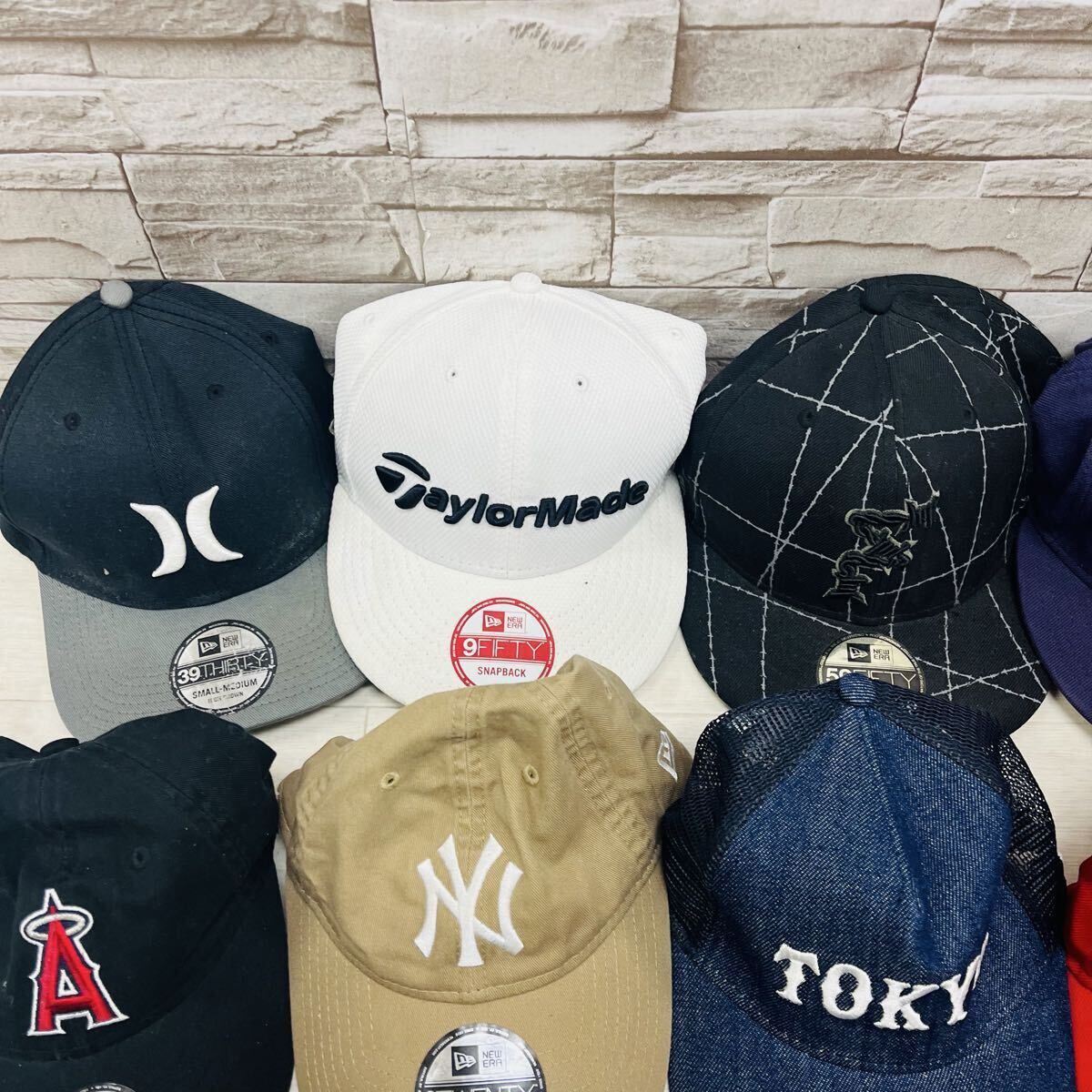 ☆大量・1円〜☆ NEW ERA ニューエラ キャップ 帽子 まとめて 30個
