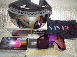 訳あり◆新品◆2025年◆Method◆GIRO ◆ゴーグル　ミラー◆⑥GREY WORDMARK◆全天候◆ス