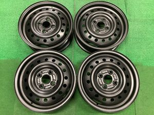 □9494 タント ムーヴ ウェイク ワゴンR スペーシア 軽自動車 等 14インチ 4.5J +45 4穴