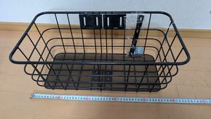 自転車カゴ　バスケット　横広　ワイド　※ビジネスカバンがすっぽり入ります。