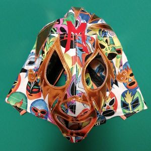週末SALE　ミルマスカラス　マスク生地　オーバーマスク　 プエブラモデル　ラストマッチ