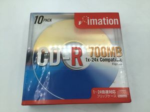 M6656 未開封品 Imation CD-R 700MB 10枚パック 1～24倍速対応 長期保管品