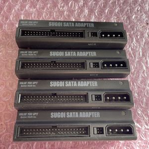 4個セット　システムトークス スゴイアダプタ SATA-IDE変換アダプター 信号・電源変換一