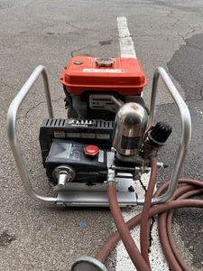セット動噴 実働 共立製 給水排水ホース付属！！