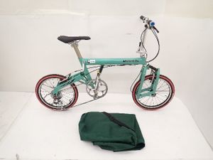 BIANCHI ビアンキ ミニベロ Fretta 2007年頃モデル SHIMANO DEORE XT搭載 輪行バッグ付