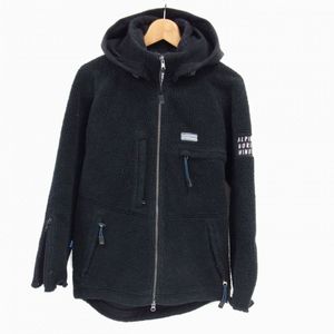 ◇Karrimor カリマー ボアパーカー ジャケット ブラック アウトドア キャンプ 1円スター