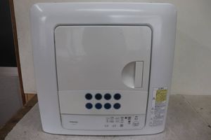 YKB/525 TOSHIBA 東芝 電気衣類乾燥機 ED-608 乾燥容量 6kg 2021年製 動作確認済み
