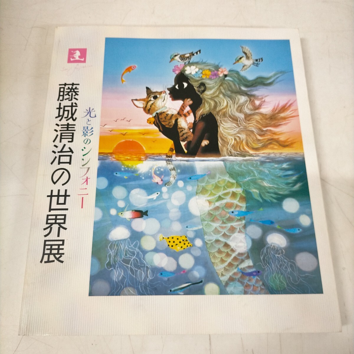 署名入 藤城清治の世界展 光と影のシンフォニー 図録 2004年東京都写真
