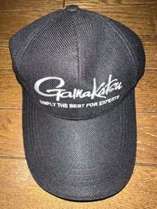【新品・未使用】キャップ がまかつ 帽子 ブラック Gamakatsu G杯　メッシュキャップ
