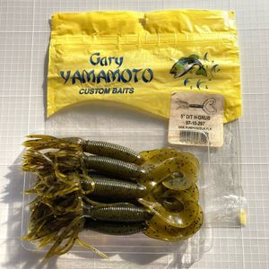 101249 ゲーリーヤマモト 5インチ ダブルテール フラグラブ ７本 GARY YAMAMOTO #297 グ